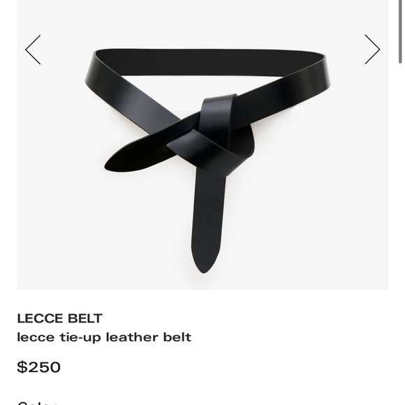Isabel marant ceinture lecce black belt small NWT - Picture 1 of 5